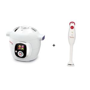 Pack MOULINEX YY2787 Cookeo + Pied mixeur TurboMix