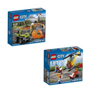 LEGO? City - Bundle Starter Pack 8 figurines (60100 + 60120)