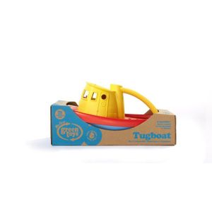 Green Toys Le remorqueur - Jaune