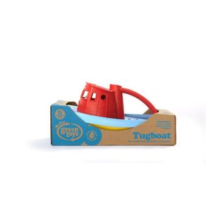 Green Toys Le remorqueur - Rouge