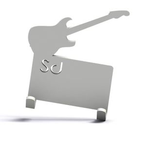 Support déco Guitare personnalisé