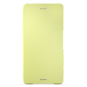 Sony Style Cover flip Jaune pour Xperia X Performance