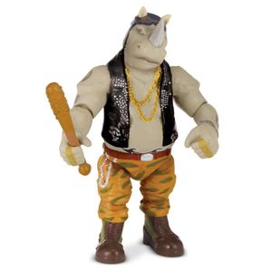 TORTUES NINJA Movie 2 Figurine Articulée 12 cm Rocksteady