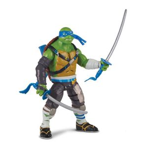 TORTUES NINJA Movie 2 Figurine Deluxe ? Fonction Leonardo