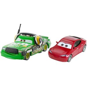 CARS - Pack 2 Véhicules Chick Hicks with Headset & Natalie Certain