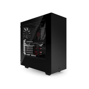 NZXT Boîtier PC S340 - Noir - Moyen Tour - Fen?tre