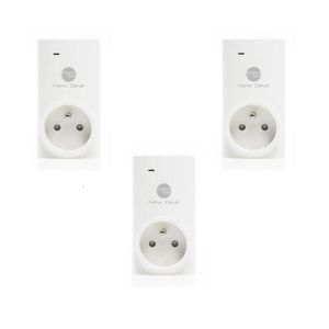NEW DEAL Pack de 3 prises connectées SPECO+ FR WiFi contrôlable ? distance