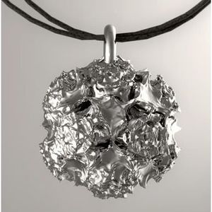 Pendentif Fractalsphere Aéré personnalisé