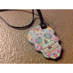 Pendentif Mexican Skull personnalisé