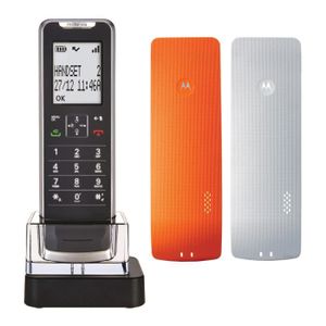 Motorola IT.6.1X Solo Téléphone Sans Fil Sans Répondeur Noir