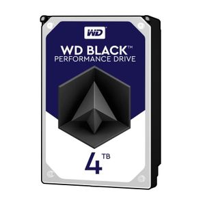 WD Disque dur interne Black 4To 128Mo 3.5\