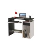  BOBBY Bureau blanc et noir 99cm