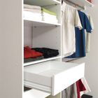 DRESSING - PENDERIE AMOVIBLE DRESS Kit aménagement de placard 1m80 x 2m05