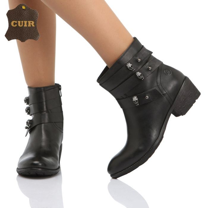 bottines bronx femme