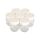 MOULINEX A14A03 - 7 pots verre couvercle blanc a