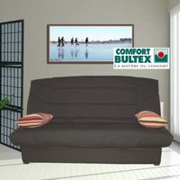 LIT D APPOINT - LIT PLIANT KINSOW Banquette clic-clac noir