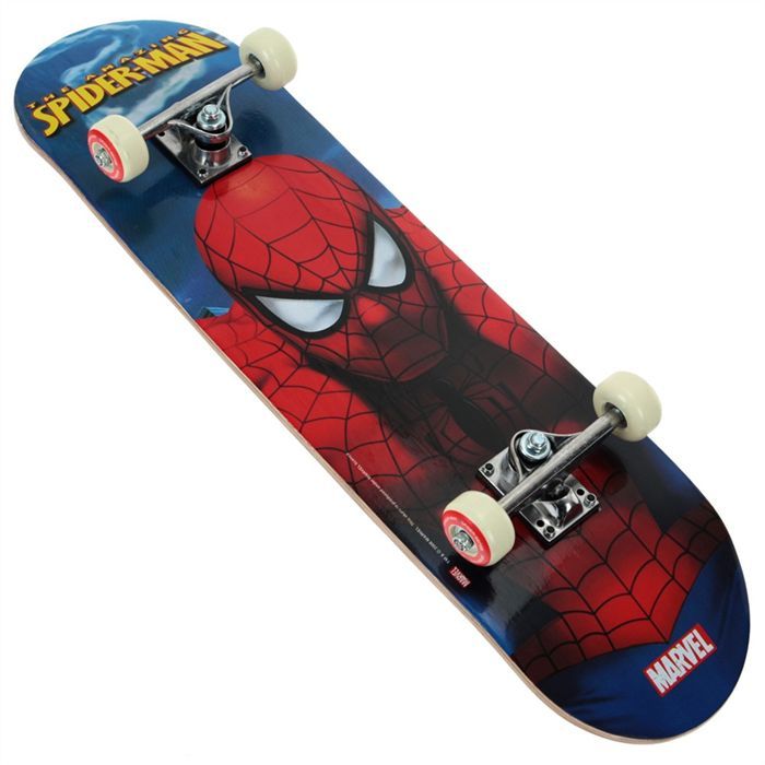 Skateboard spiderman sur EnPerdreSonLapin