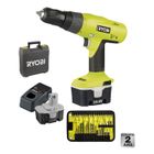 PERCEUSE - PERFORATEUR - VISSEUSE - DEVISSEUSE RYOBI Perceuse visseuse sans fil + 2 batteries