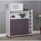DESSERTE - BILLOT PEPPER Desserte micro-ondes range bouteilles