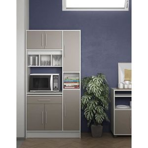 DESSERTE - BILLOT Buffet micro-ondes 6 portes 1 tiroir DESSERTE - BILLOT Buffet micro-ondes 6 portes 1 tiroir