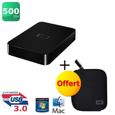 DISQUE DUR EXTERNE WD Elements SE USB3.0 500Go + Housse Noire