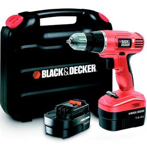 PERCEUSE - PERFORATEUR - VISSEUSE - DEVISSEUSE BLACK & DECKER Perceuse sans fil 14.4V EPC14CABK