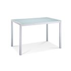 TABLE A MANGER AVEC OU SANS CHAISE - RALLONGE Table MONA 110cm blanche