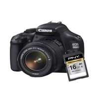 APPAREIL PHOTO NUMERIQUE Reflex CANON EOS 1100D + EF-S 18-55mm  DC III + SD