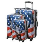  TRAVEL WORLD Set de 3 valises trolley JPN