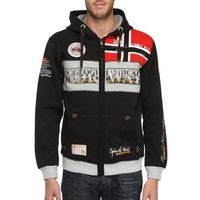SWEATSHIRT GEOGRAPHICAL NORWAY Sweat Flyer Homme Noir
