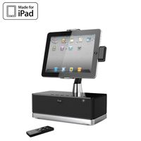 BOITIER - STATION POUR COMPOSANT PC Iluv Dock iPad Multimedia center Noire