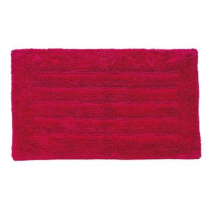 TAPIS BAIN Tapis de bain 100% coton - 50*80 cm - Fuschia TAPIS BAIN Tapis de bain 100% coton - 50*80 cm - Fuschia