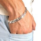 BRACELET RÊVE DE DIAMANTS Gourmette Homme