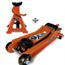 Pack cric taille basse + chandelles XL Tools