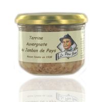 PATE-TERRINE-RILLETTE Terrine au Jambon de Pays "Père Jean" 180gr