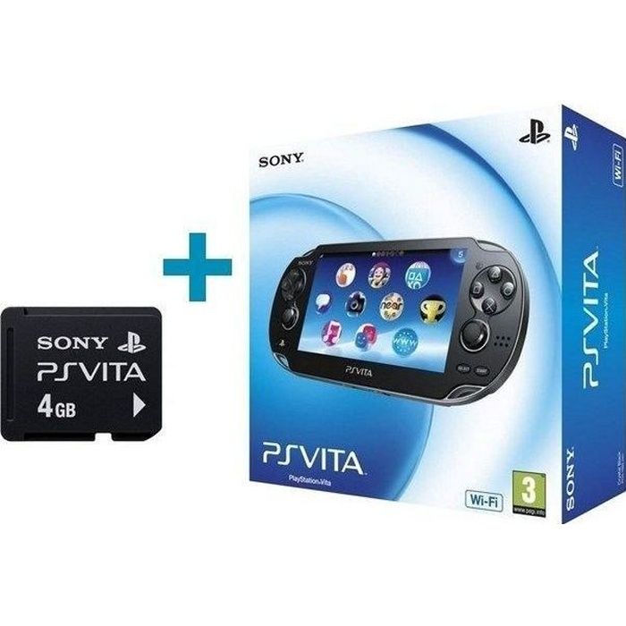 CONSOLE PS VITA + CARTE MEMOIRE 4 Go Achat / Vente console ps vita PS