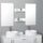 ENSEMBLE MEUBLES DE SALLE DE BAIN  CLEA Kit salle de bain Blanc