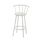 TABOURET Tabouret de bar BISTROT blanc assise pivotante