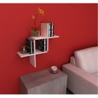 ETAGERE MURALE - ECHELLE ETAGERE ETAGERE CROISILLON BLANC