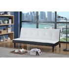  SOFT Banquette clic-clac en PU blanc