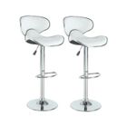  Lot de 2 tabourets de bar 'YORK'