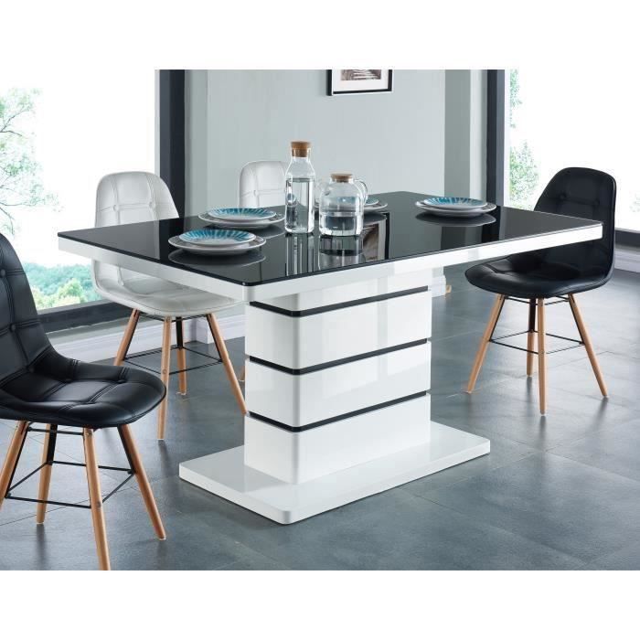 Table à manger achat / vente table à manger pas cher cdiscount Salle a manger moderne table ronde