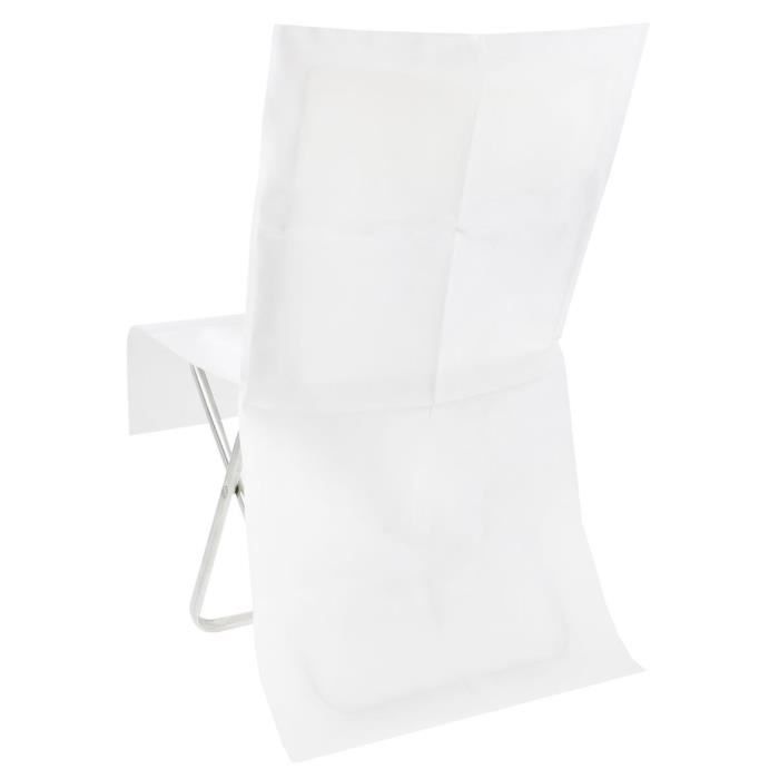 Housse de chaise en papier  Achat / Vente Housse de chaise en papier pas cher