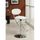 TABOURET Tabouret de bar blanc JACKSON