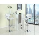 TABOURET Lot de 2 tabourets de bar 'YORK'