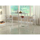 TABLE CUISINE AVEC OU SANS CHAISE SMOOTHIE table + 2 tabourets