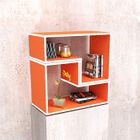  LOT DE 2 ETAGERES SUPERPOSABLES ORANGE