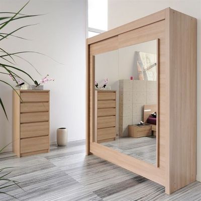 armoire de chambre avec miroir