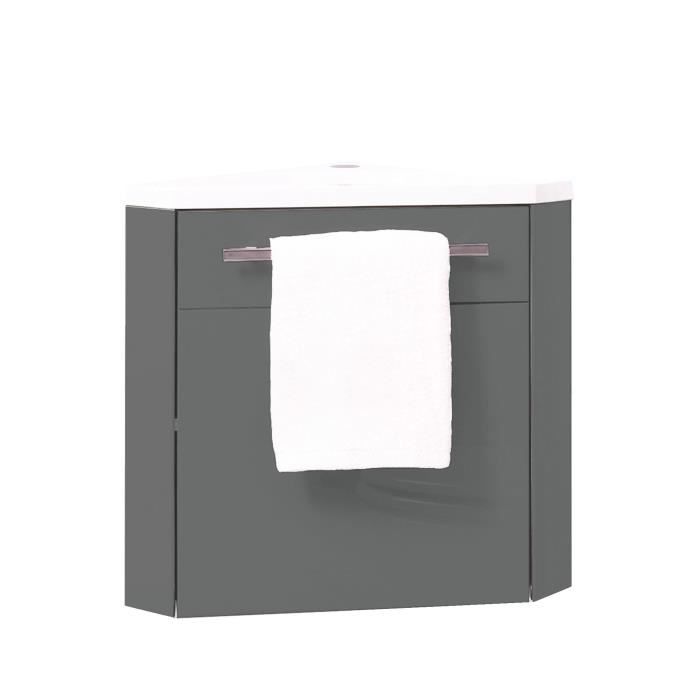 Meuble sous lavabo gris achat / vente meuble sous lavabo gris ... Meuble sous lavabo brico depot