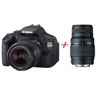 APPAREIL PHOTO NUMERIQUE CANON EOS 600D + 18-55mm+ SIGMA 70-300 "motorisé"